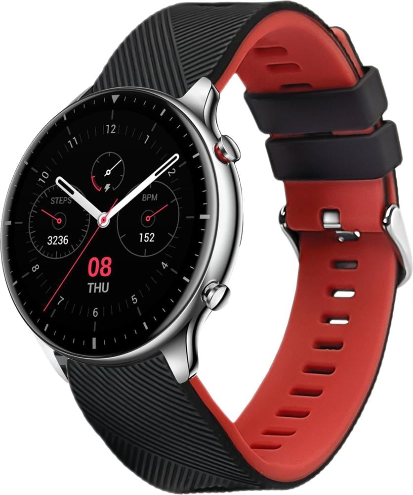 Ремешок Luminic для Amazfit GTR 2 Black/Red (26666-44)