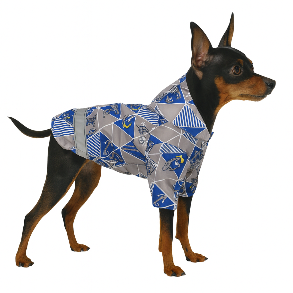 Куртка для собак Diego Jacket Морской принт XS (124181702)