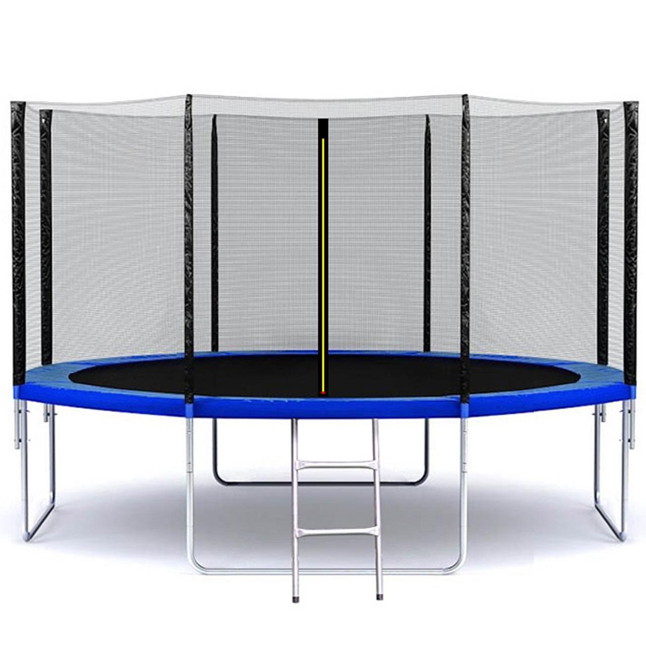 Батут SkyJump с защитной сеткой и стремянкой 12 фт. 374 см (2560963046)