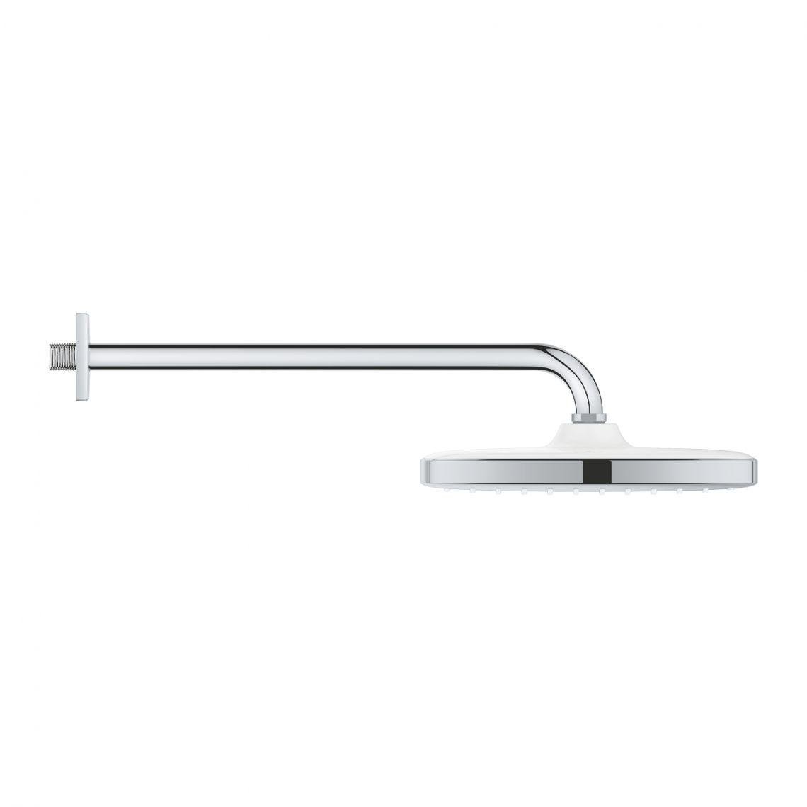 Душ верхній з кронштейном Grohe Tempesta Cosmopolitan 250 Cube з EcoJoy Хром (26687000) - фото 3