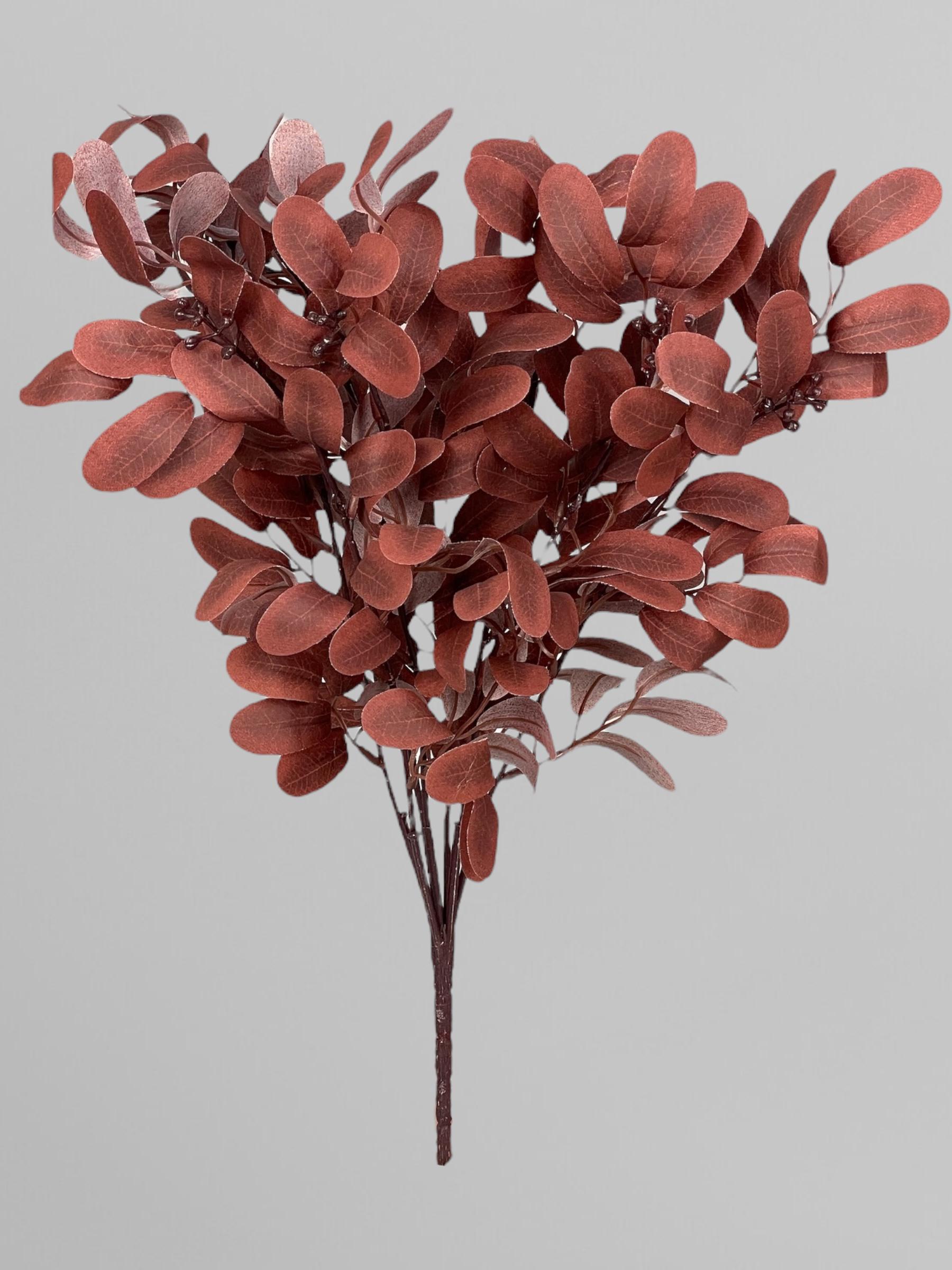 Штучний самшит сатиновий 47 см Коричневий (Р05029)