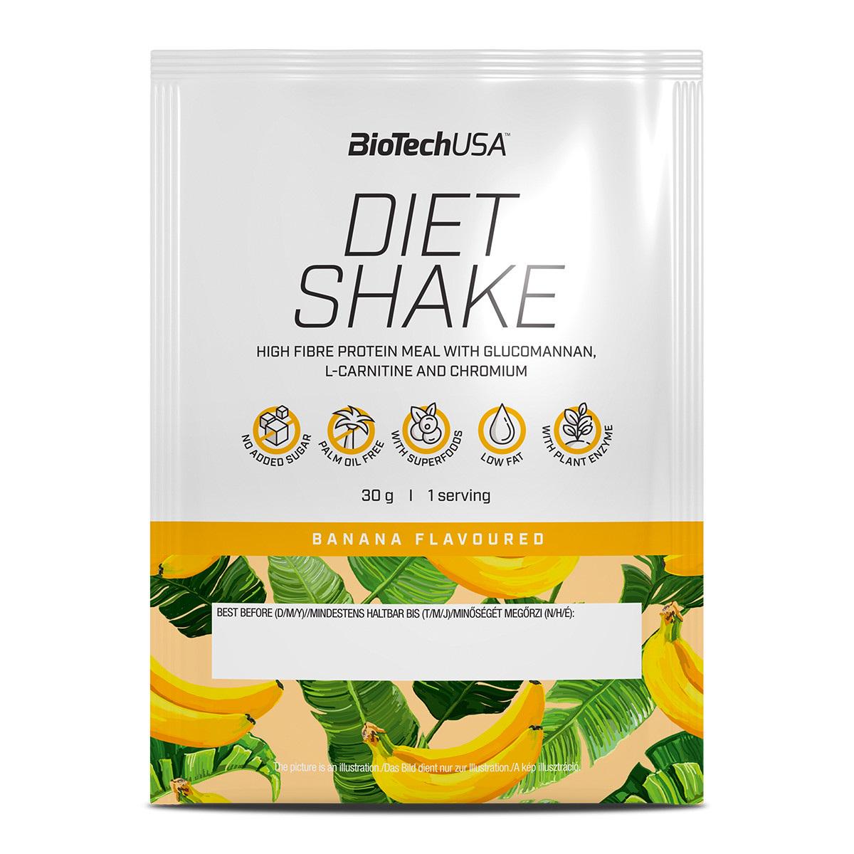 Заменитель питания BioTechUSA Diet Shake 30 г 1 порция Banana