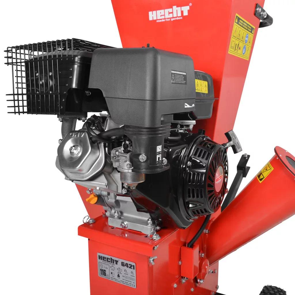 Подрібнювач гілок бензиновий HECHT 6421100 кг 26,5 Нм діаметр 89 мм - фото 6 Подрібнювач гілок бензиновий HECHT 6421100 кг 26,5 Нм діаметр 89 мм - фото 6