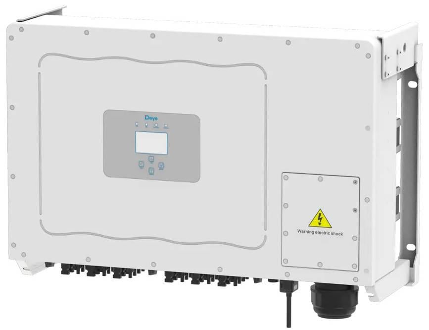 Мережа сонячний інвертор трифазний on-grid Deye SUN-125K-G 125кВт 8 МРРT 200-1000V WiFi RS485/RS232 IP65 1006х516х325 мм 103 кг