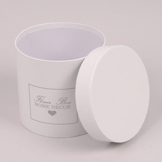 Комплект коробок для квітів Flora 2 шт. Білий (39911) - фото 2 Комплект коробок для квітів Flora 2 шт. Білий (39911) - фото 2