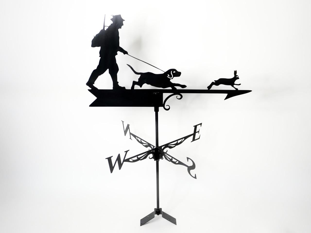 Флюгер большой на крышу Охота на на высокий дом 130x90 см (1192431)