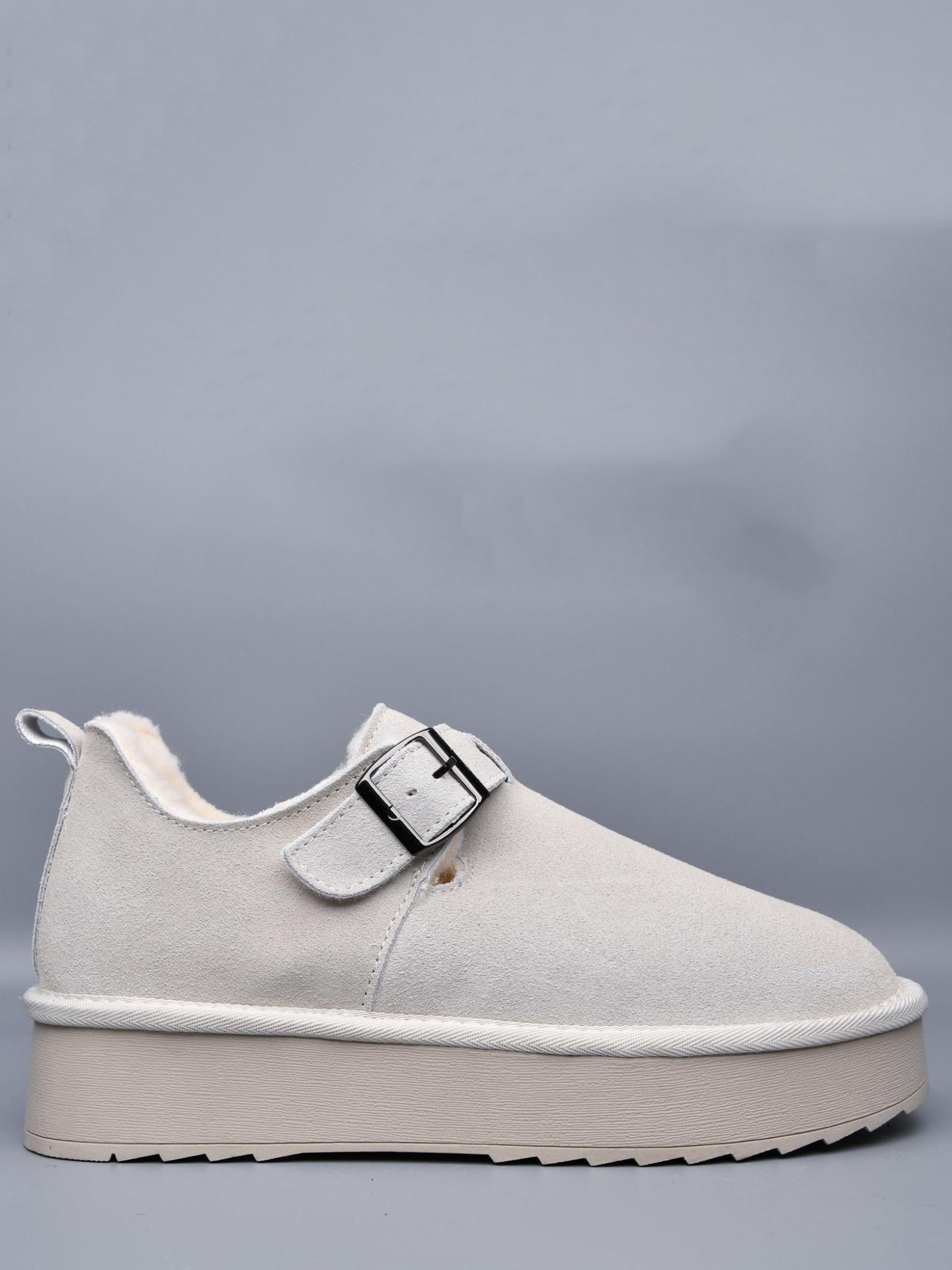 Замшевые угги на овчине Stilli UGN10-4 р. 39 Молочный