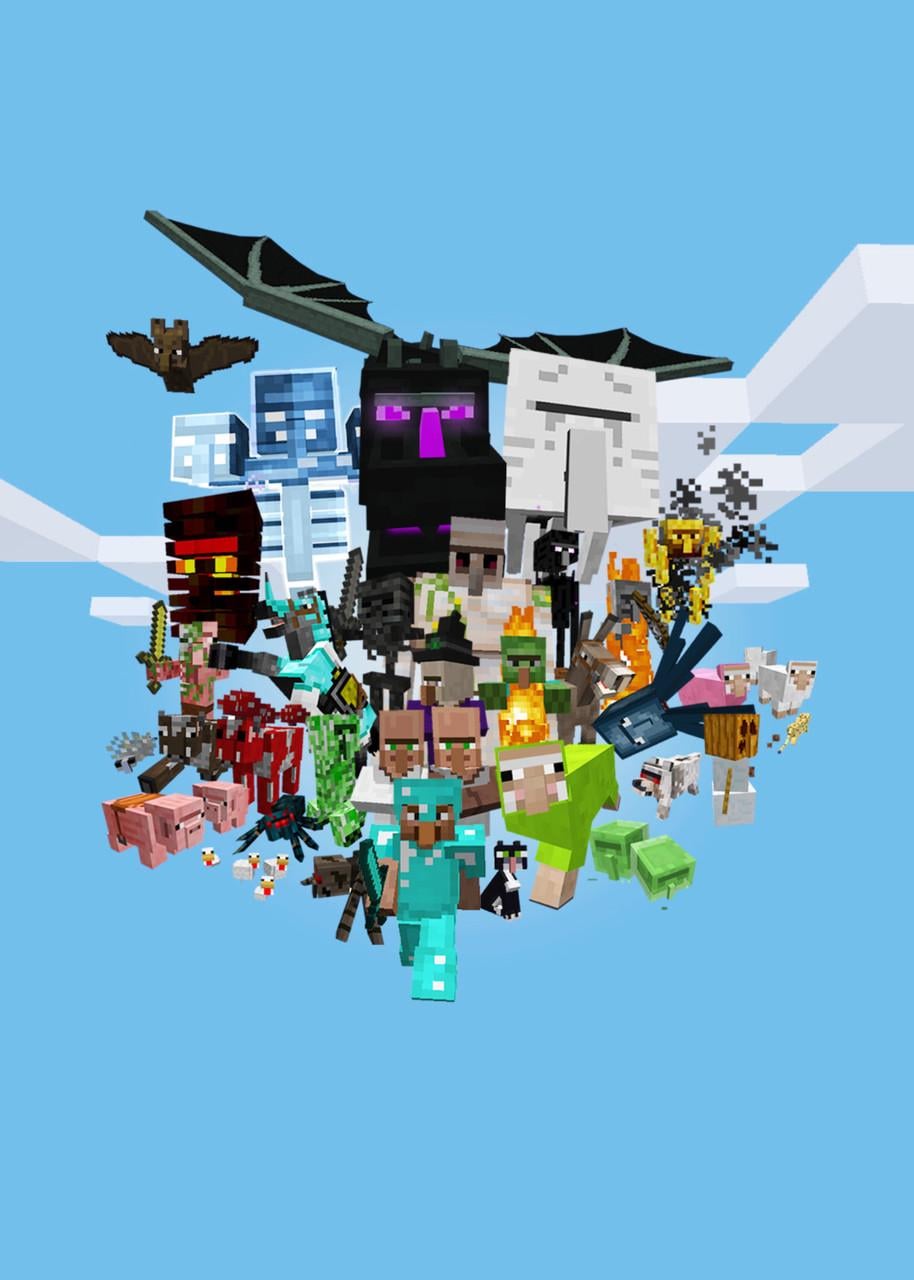 Картина GeekLand Minecraft постер к игре (MC.09.186)