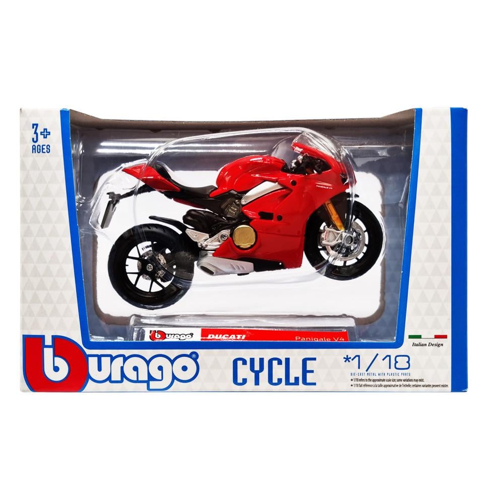 Мотоцикл Bburago DUCATI Panigale V4 1:18 (IM-176-D-11)