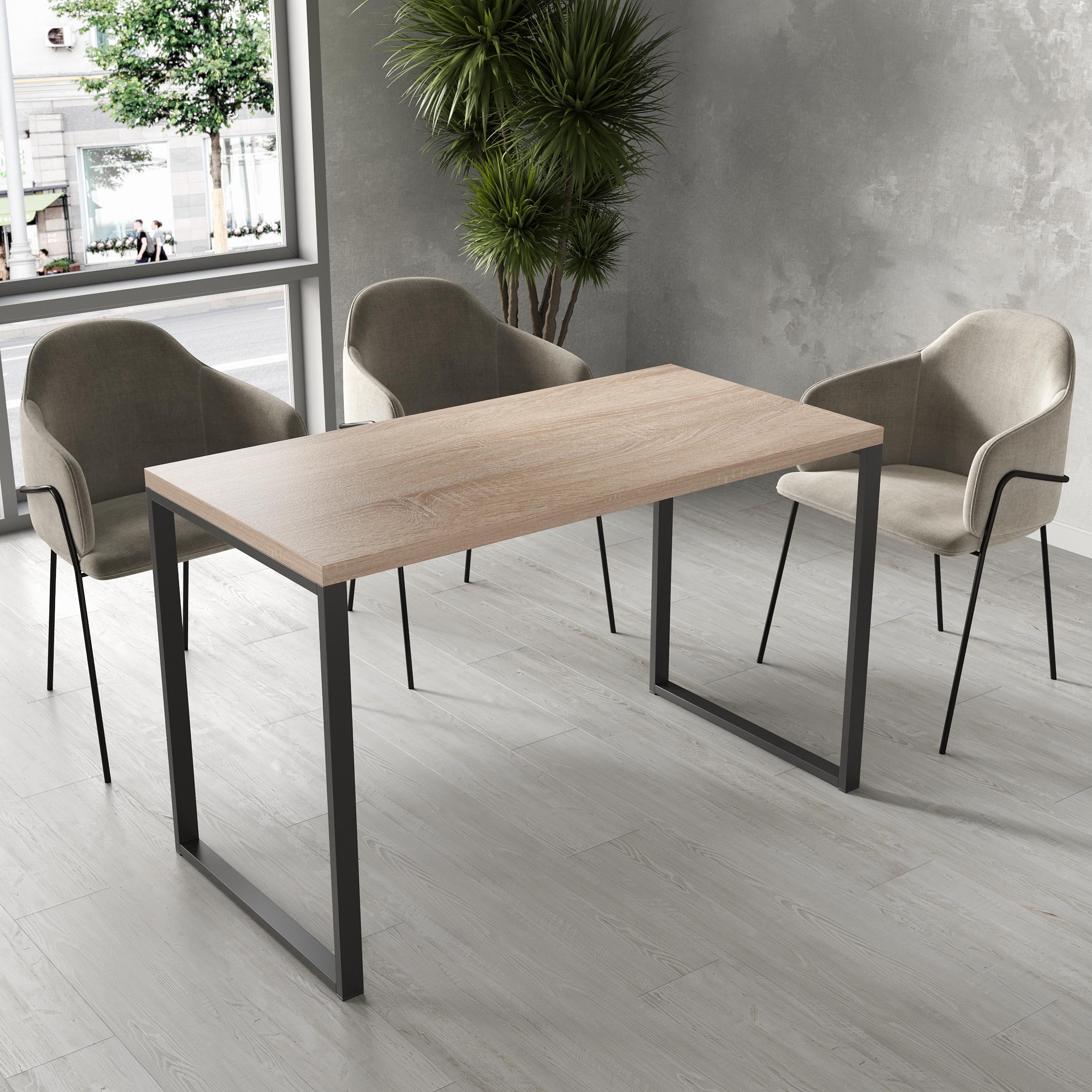 Обеденный стол 01 1200х600х32 мм Дуб сонома (23507486) - фото 1 Обеденный стол 01 1200х600х32 мм Дуб сонома (23507486) - фото 1