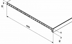 Підвіконня GANZ 200 мм Горіх глянсовий - фото 3 Підвіконня GANZ 200 мм Горіх глянсовий - фото 3
