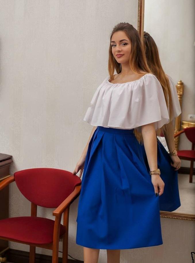 Юбка женская Podium Eleve 10898-BLUE S Синий