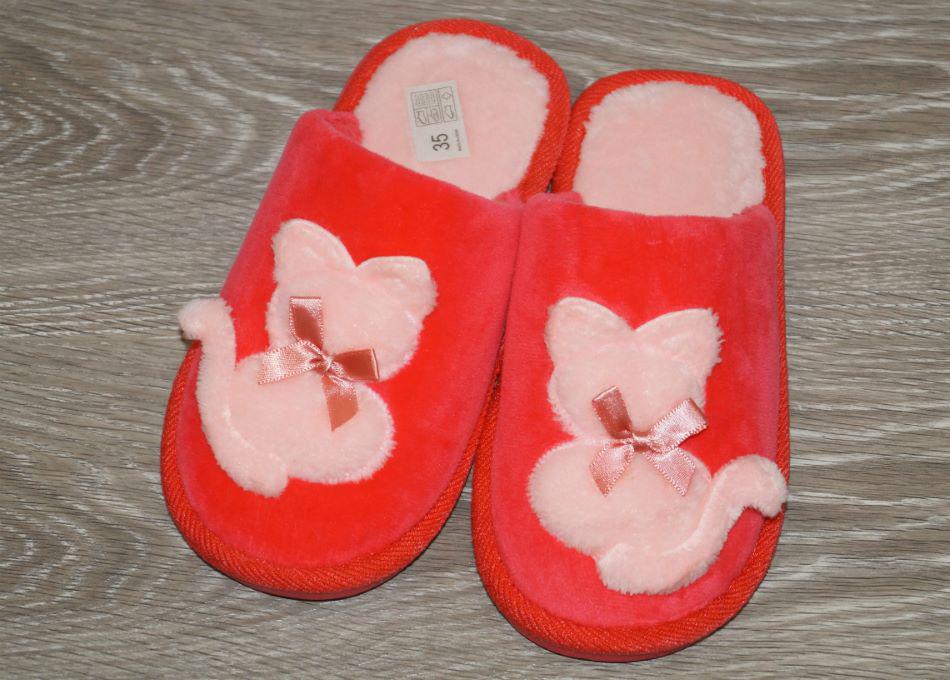 Тапочки комнатные Elmob 30/31 р. 20 см Коралловый (30142-3031) - фото 2