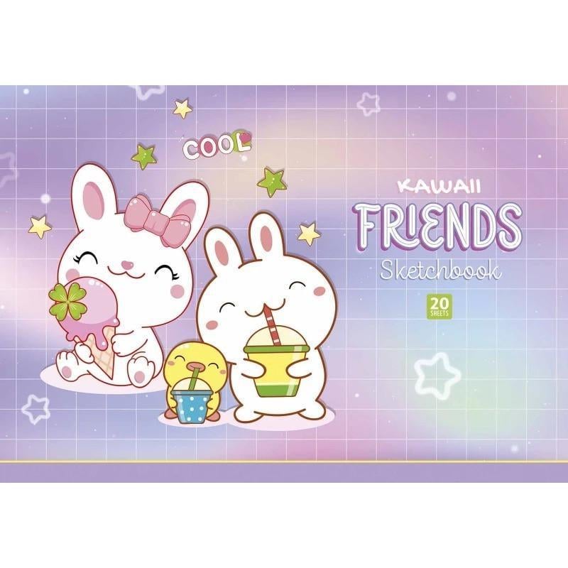 Альбом для малювання Школярик PB-GB-020-8513-2 склейка 20 арк. (RLT42687)