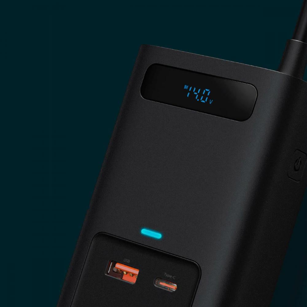 Інвертор автомобільний BASEUS In-car Inverter 150W 220V CN/EU Black (CRNBQ-A01) - фото 7 Інвертор автомобільний BASEUS In-car Inverter 150W 220V CN/EU Black (CRNBQ-A01) - фото 7