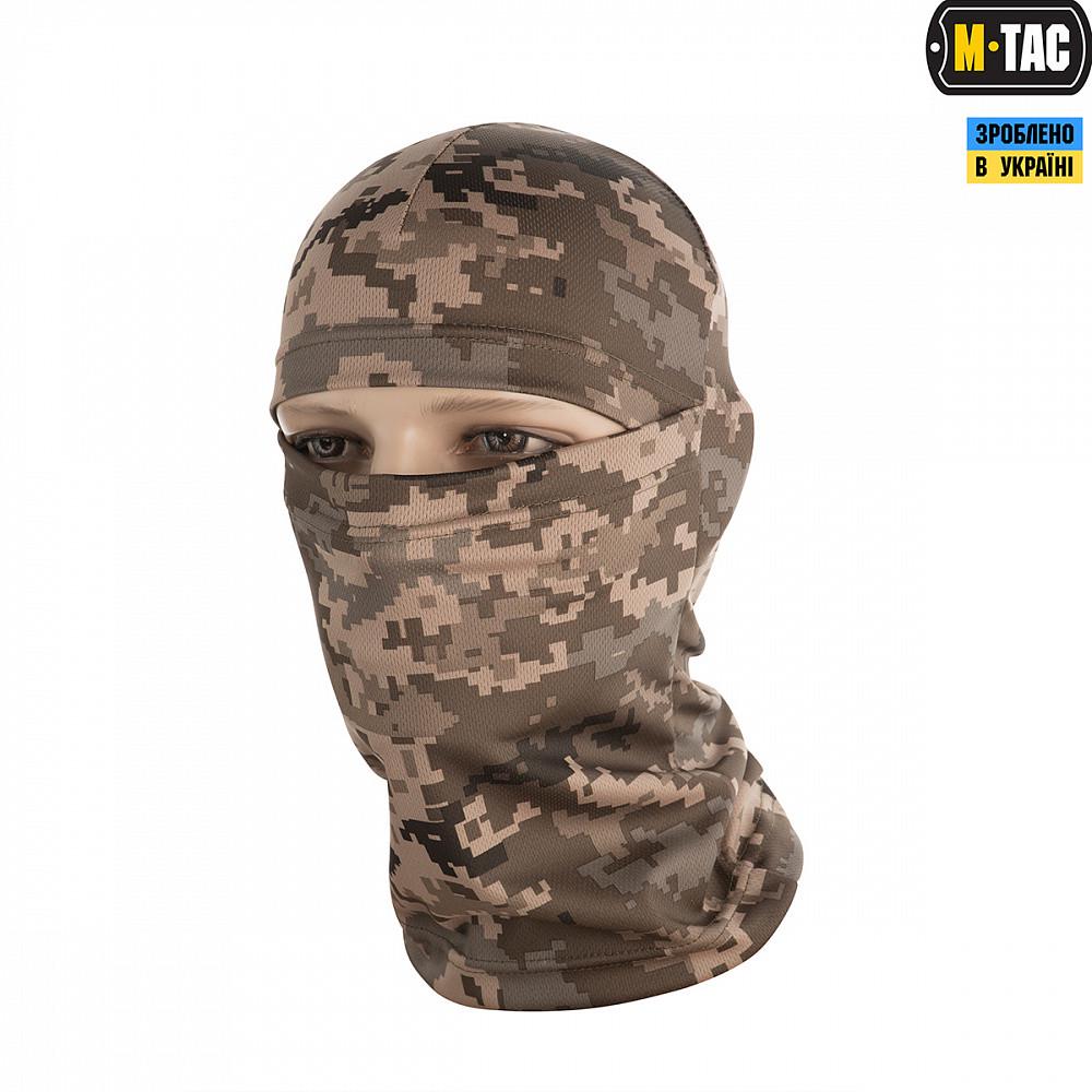 Балаклава-ниндзя потоотводная M-Tac Пиксель - фото 2 Балаклава-ниндзя потоотводная M-Tac Пиксель - фото 2
