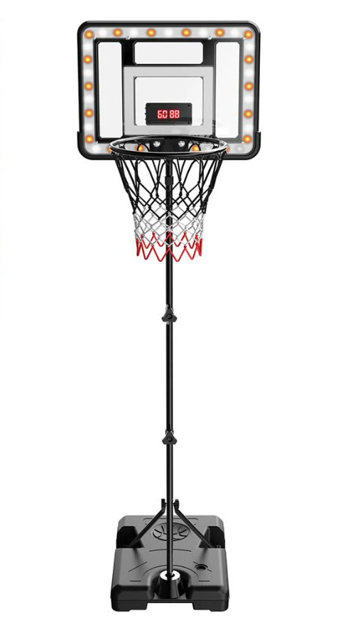 Баскетбольное кольцо на стойке MR 0800 с подсветкой Баскетбольное кольцо на стойке MR 0800 с подсветкой