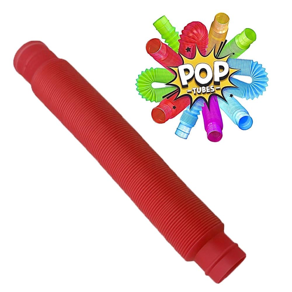 Играшка pop tube Червоний (1008723-Red) - фото 2