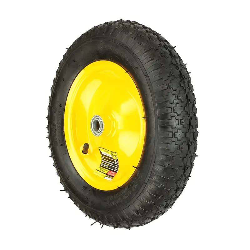 Колесо пневматическое BudMonster 3,5х8" d 36 см втулка 90 мм (01-032) - фото 2 Колесо пневматическое BudMonster 3,5х8" d 36 см втулка 90 мм (01-032) - фото 2