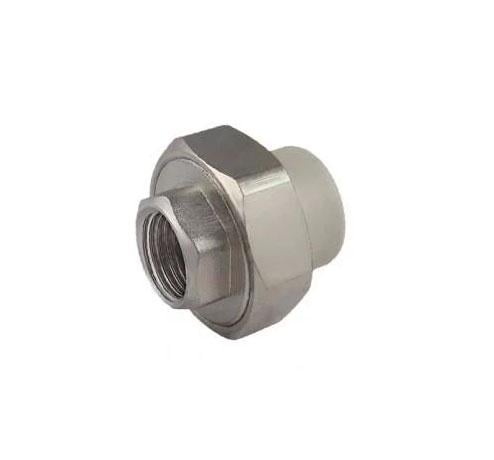 Згін-американка LING LONG PP-R 50 ммх1 1/2" (111183) Згін-американка LING LONG PP-R 50 ммх1 1/2" (111183)