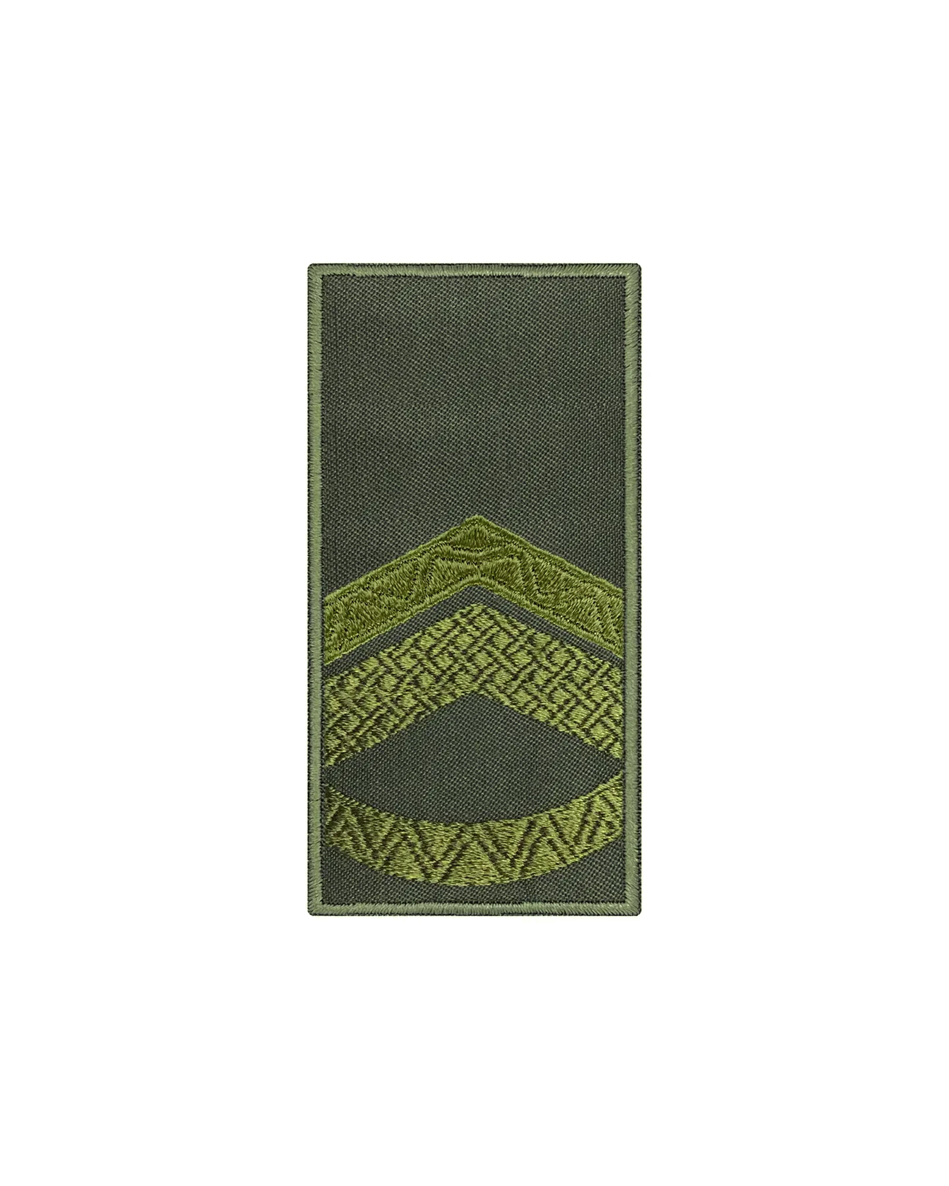 Погон Головний Штаб-сержант НГУ 10х5 см Олива (POG.NGU-7.2)