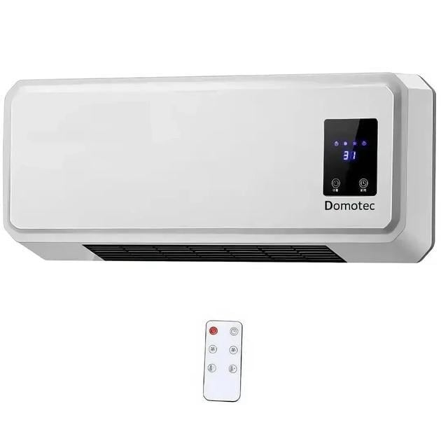 Тепловентилятор настінний Domotec MS 5962/7996 таймер 2 режими обігріву (23249558)