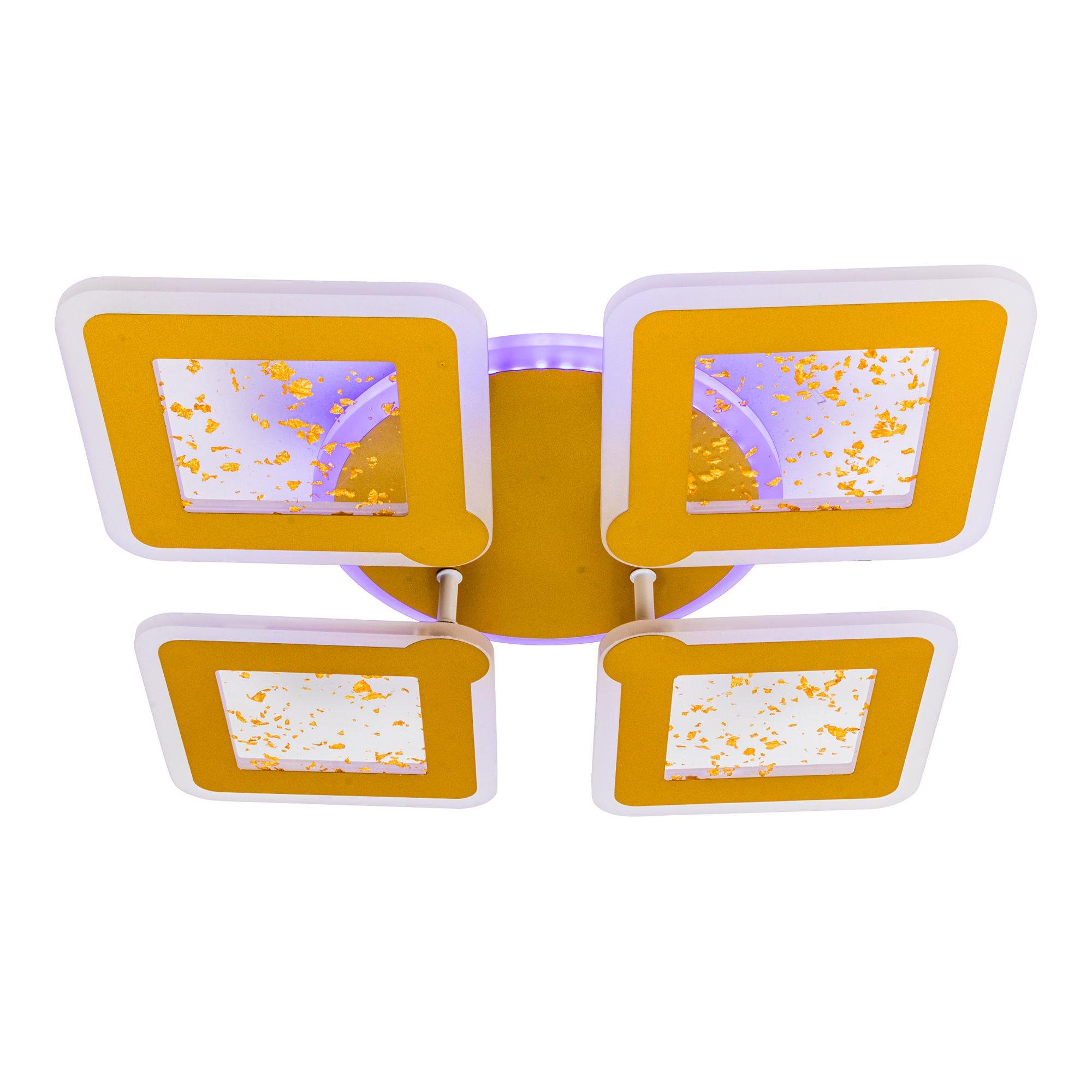 Люстра светодиодная с пультом Valeso V K39977-4+1 GD (000036413) - фото 9