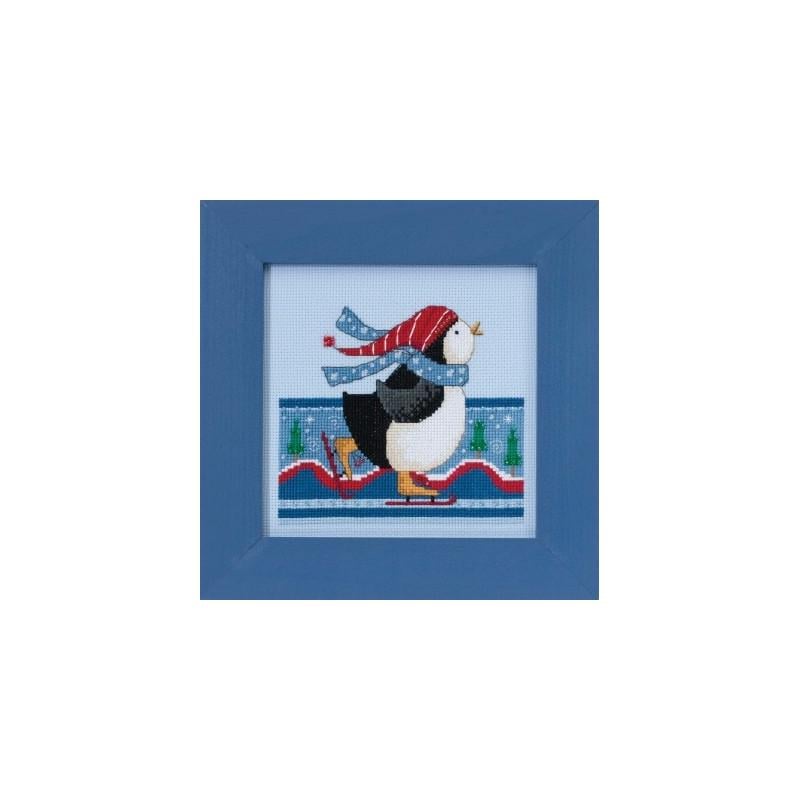 Набор для вышивания крестиком Mill Hill DM301714 Polar Skate (23336)