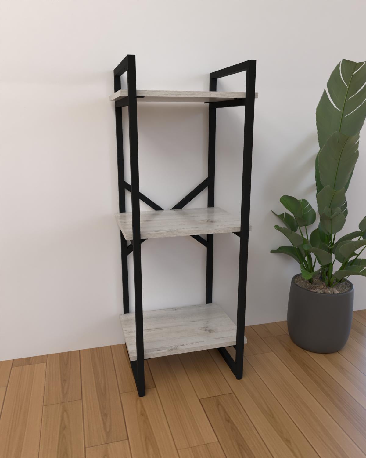 Стеллаж EcoLoft Брио DSP-1433-2 в стиле лофт Дуб Кортона (DSP-1433-2)