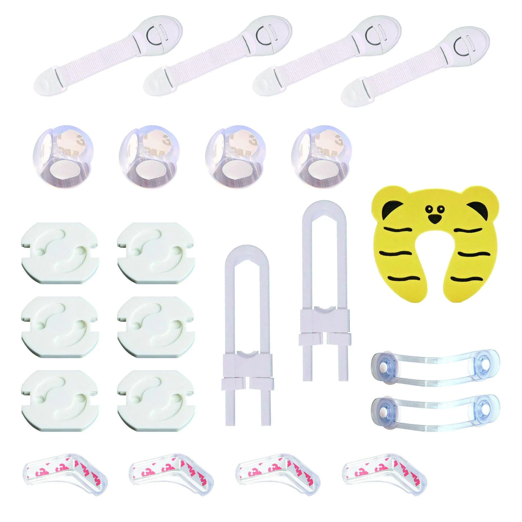 Набір дитячого захисту безпеки Starter Safety Kit 23 пр. Білий (142676)