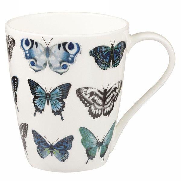 Чашка Churchill Harlequin Papilio Indigo Mug 425 мл (HARL00161)