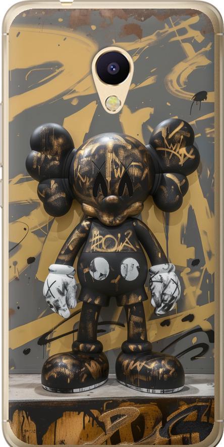 Чехол на Meizu M5s Bronze kaws (6097u-776-42517)