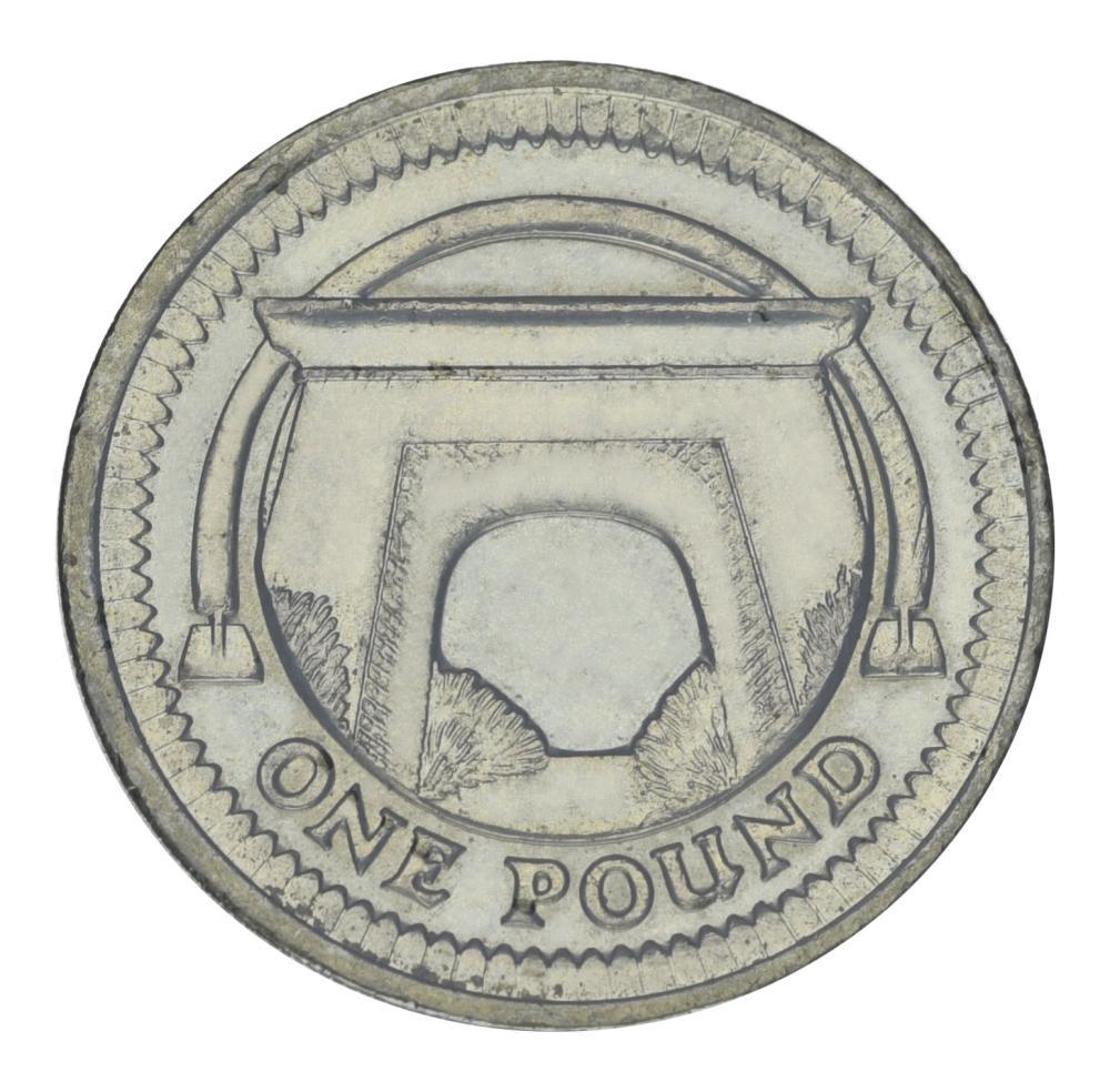 Коллекционная монета Великобритания 1 фунт 2006 F-VF (М21810)