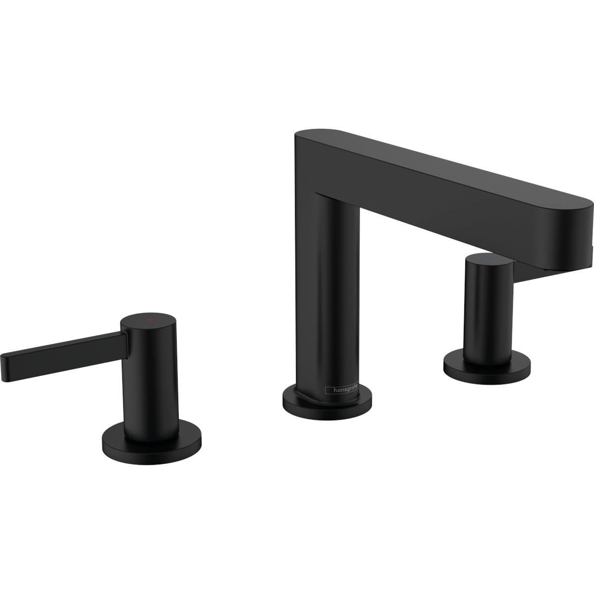 Смеситель для раковины Hansgrohe Finoris двухрычажный Черный матовый (37461205) Смеситель для раковины Hansgrohe Finoris двухрычажный Черный матовый (37461205)