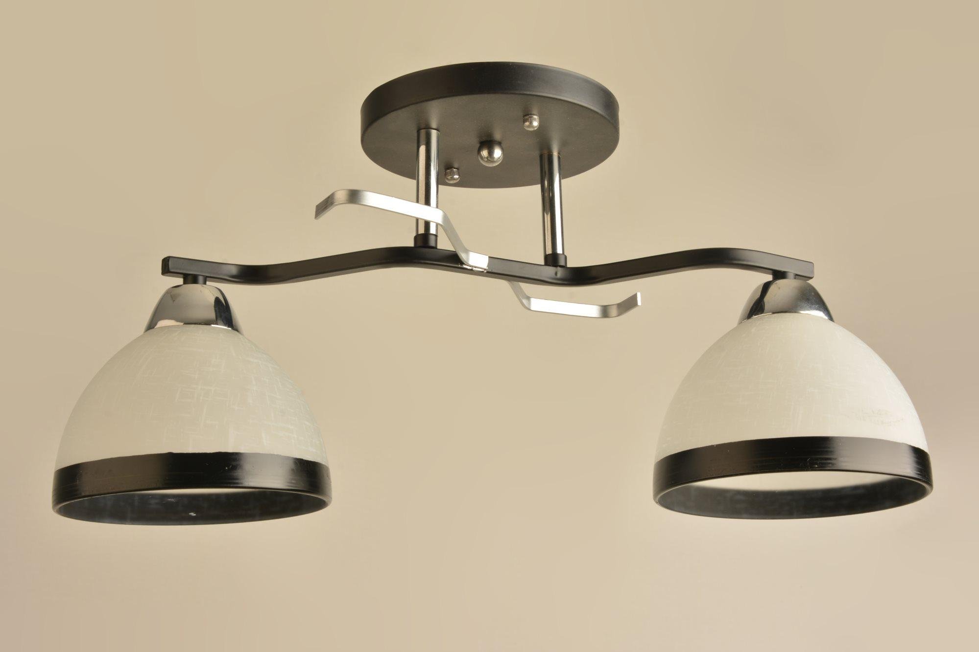 Люстра декоративная Sirius Л 8140/2 BK+CR