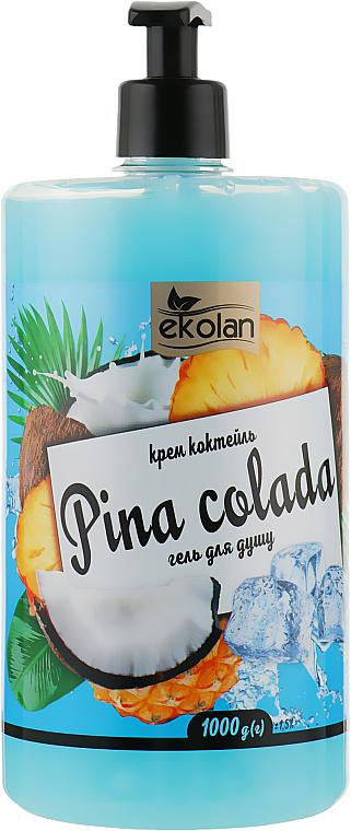 Гель для душа Ekolan Pina Соlаԁа крем-коктейль 1000 г (6512)