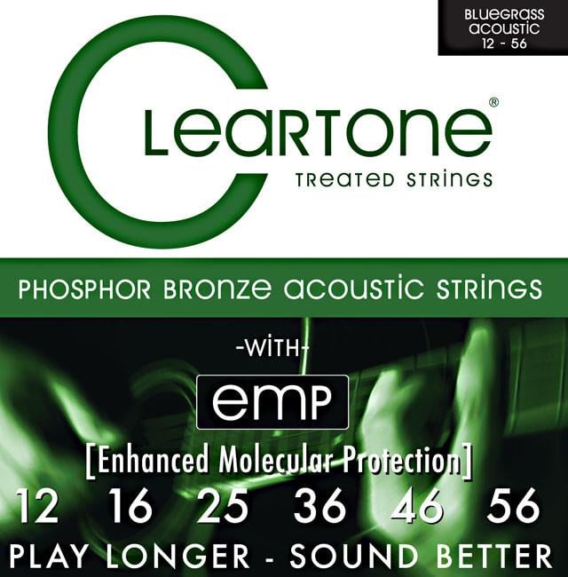 Струны для акустической гитары Cleartone Acoustic 12-56