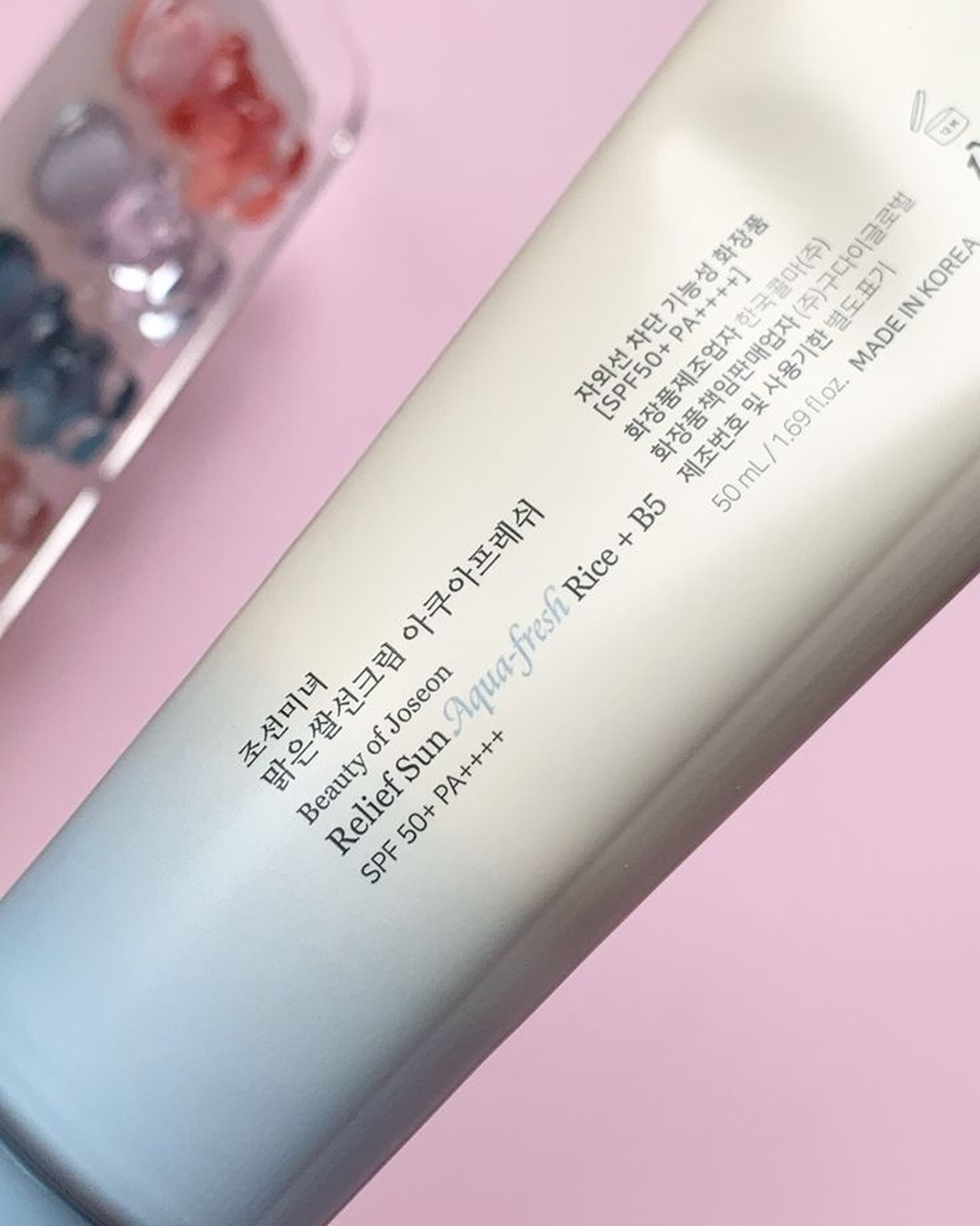 Сонцезахисний крем з рисовою водою та провітаміном B5 Rice + B5 Relief Sun 50 мл - фото 5