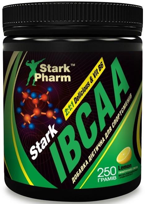 Аминокислота Stark Pharm IBCAA 2:1:1 & Vit B6 лимон 250 г Аминокислота Stark Pharm IBCAA 2:1:1 & Vit B6 лимон 250 г