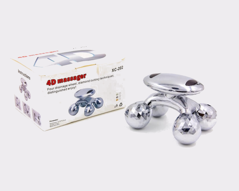 Масажер роликовий SP-Planeta 4D Massager XC-202 Silver