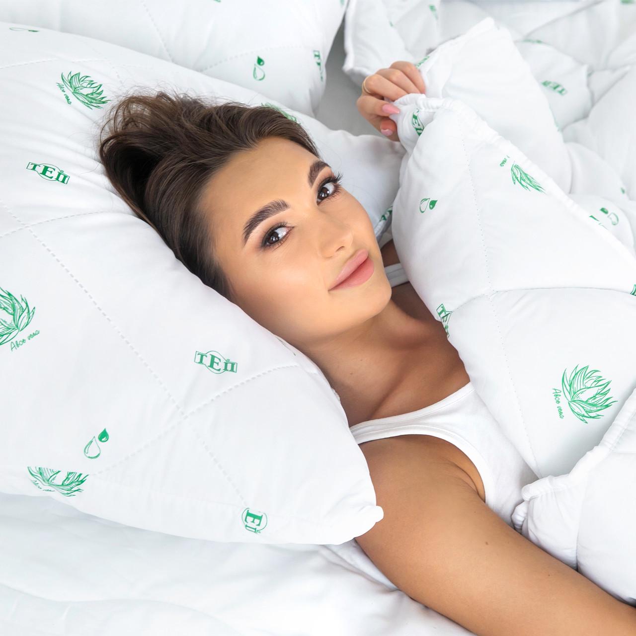 Одеяло зимнее антибактериальное Алоэ Вера-пропитанное двухспальное 180х210 см - фото 3 Одеяло зимнее антибактериальное Алоэ Вера-пропитанное двухспальное 180х210 см - фото 3