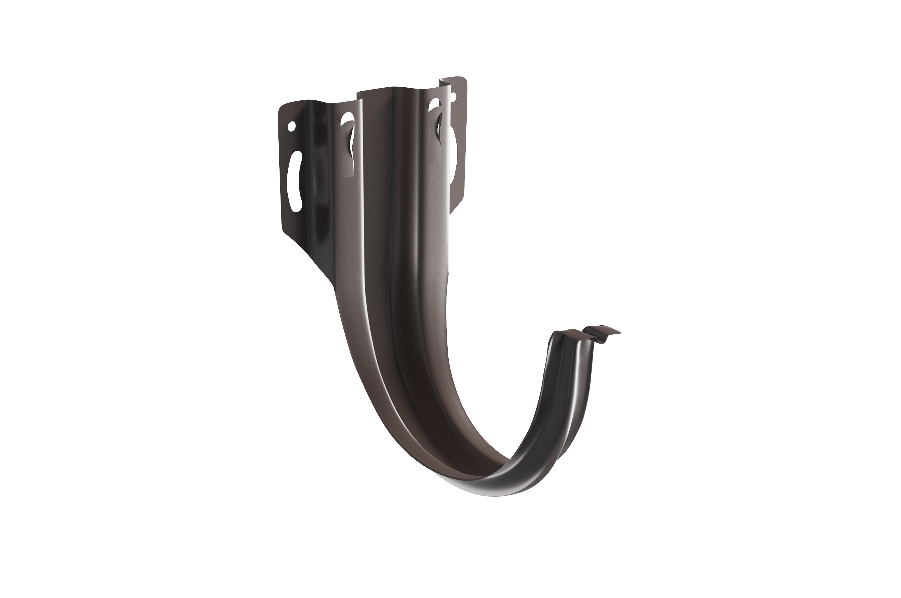 Держатель желоба Forostina 128 мм RAL 8017 Коричневый (vo-24927/22)