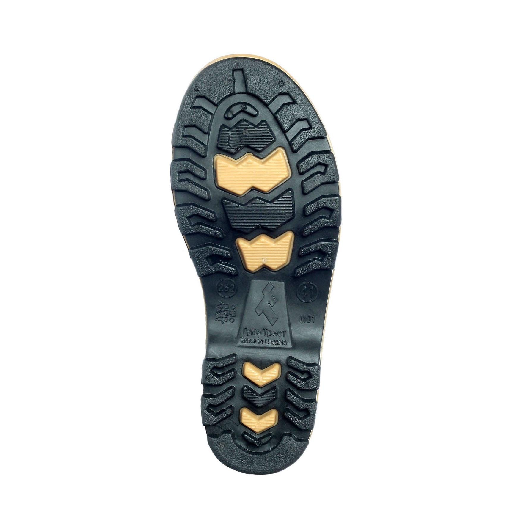 Чоботи чоловічі ГумаТрест М-01 УМТ утеплені з манжетою р. 42 Олива (М-01 УМТ42) - фото 3