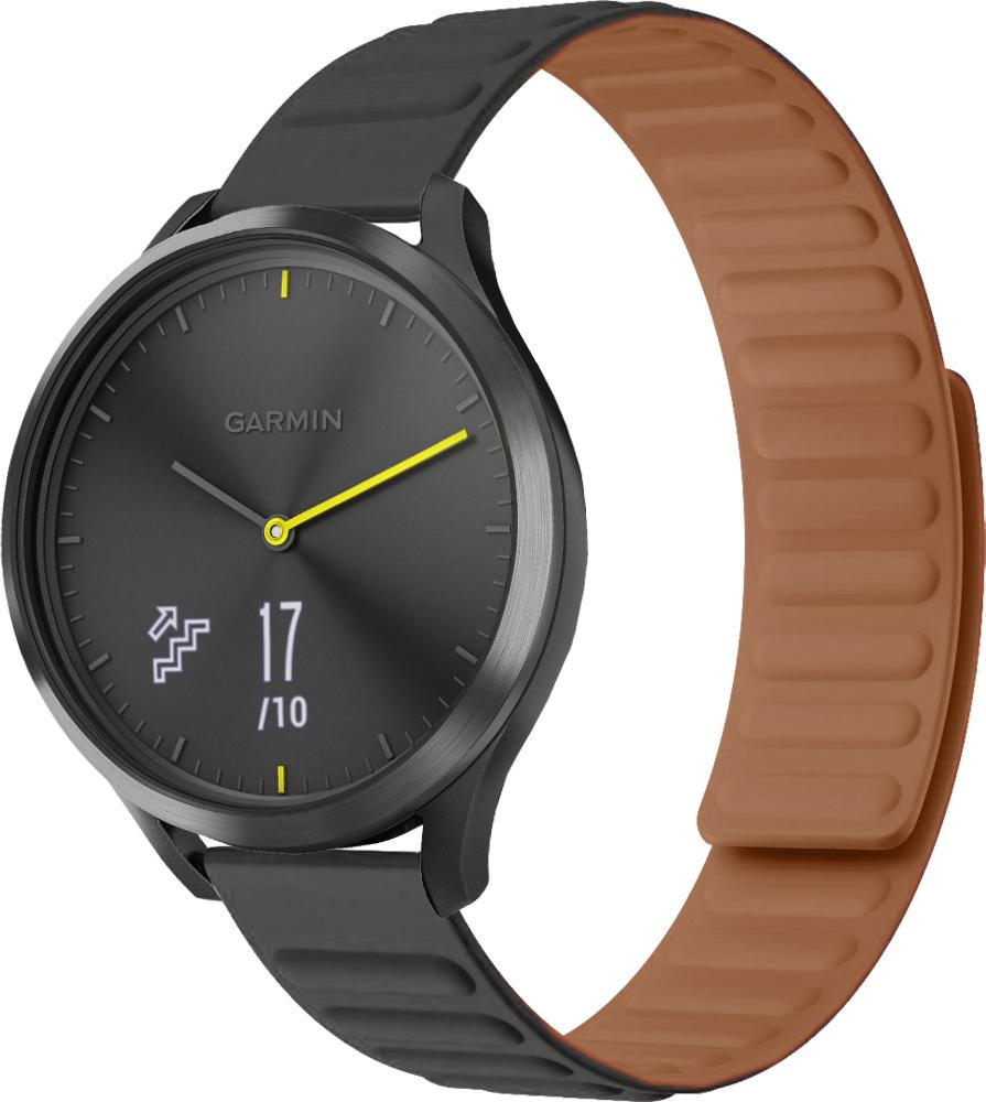 Ремешок Magneter для Garmin Vivomove HR Black (26610-2B)