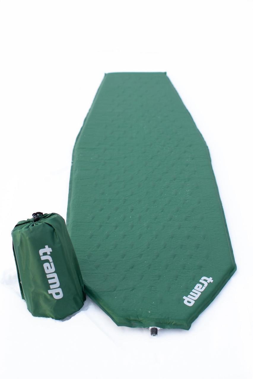 Килимок, що самонадувається Tramp TRI-023 Ultralight туристичний 183х51х3 см Green (008906) - фото 2