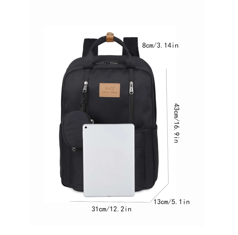 Шкільний рюкзак-сумка для дівчинки College Чорний (1740403483) - фото 4 Шкільний рюкзак-сумка для дівчинки College Чорний (1740403483) - фото 4