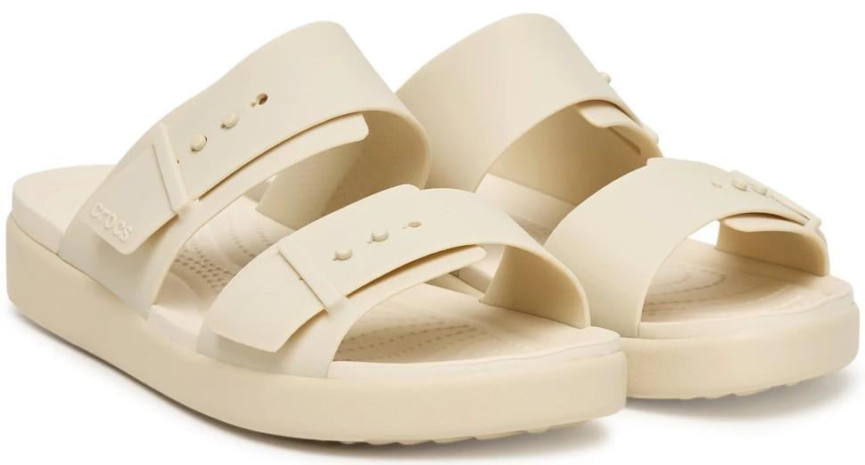 Сандалії жіночі Crocs Brooklyn Buckle Low Cream р. 37-38 Бежевий (25685) Сандалії жіночі Crocs Brooklyn Buckle Low Cream р. 37-38 Бежевий (25685)