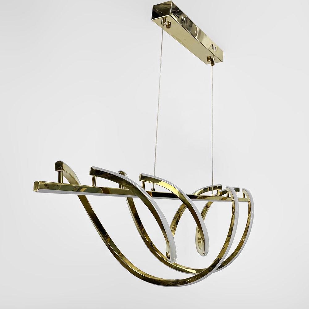 Люстра LED удлиненная 100 см Золотой (Y 406-1000 GD) - фото 5