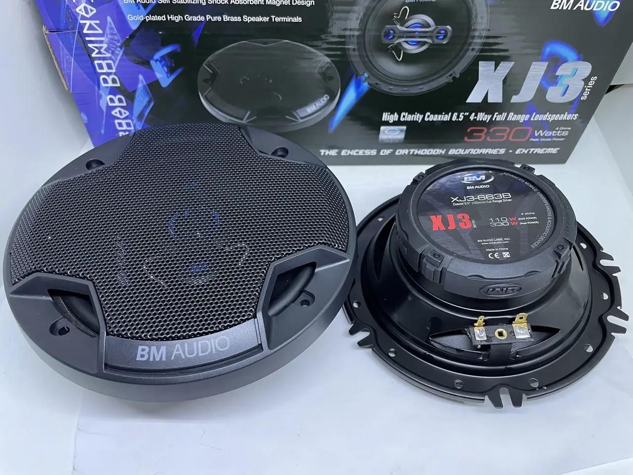 Автоакустика BOSCHMANN BM Audio XJ3-663B 4х полосные 330 Вт 16 см Black (2570881895) - фото 7 Автоакустика BOSCHMANN BM Audio XJ3-663B 4х полосные 330 Вт 16 см Black (2570881895) - фото 7