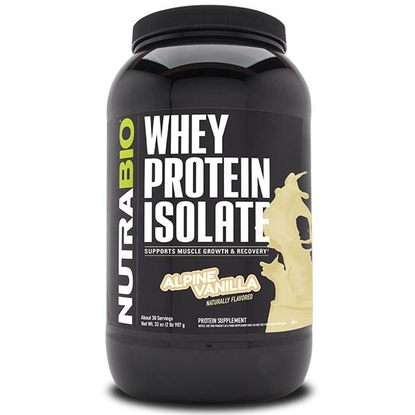 Протеин NutraBio Whey Protein Isolate 907 г 29 порций Alpine Vanilla (000027244) Протеин NutraBio Whey Protein Isolate 907 г 29 порций Alpine Vanilla (000027244)